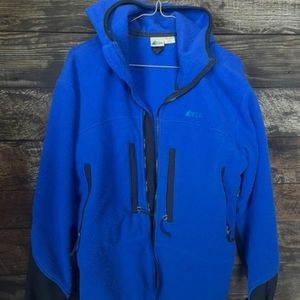 Vintage MEC fleece mountain equipment Co-op Jacket rare hoodie patagonia